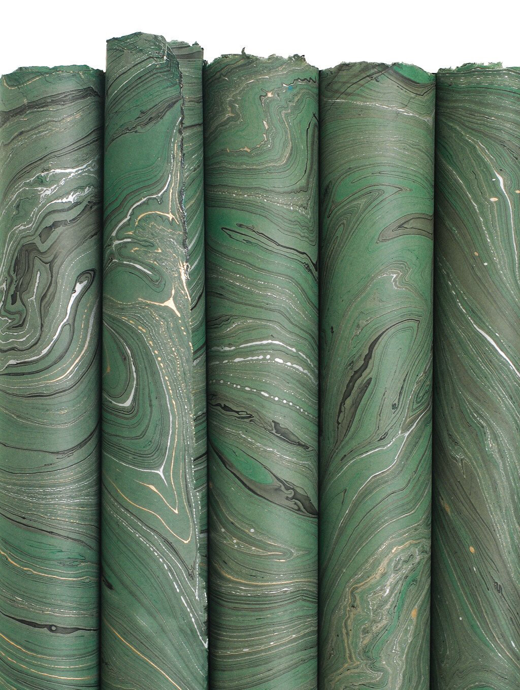 Dark Green Marble Wrapping Paper — Jonathan Wright and Company